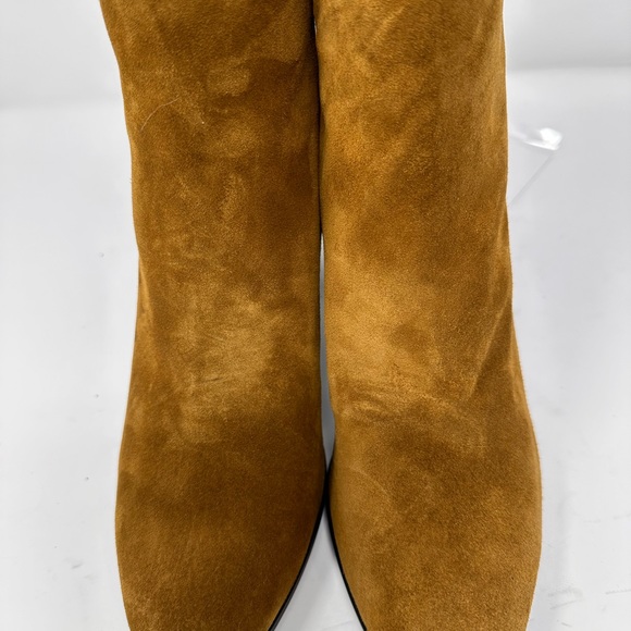 Homers Artisan Suede Heeled Boot Coffee/Brown Size 11 EU 42 New without box - Picture 5 of 8